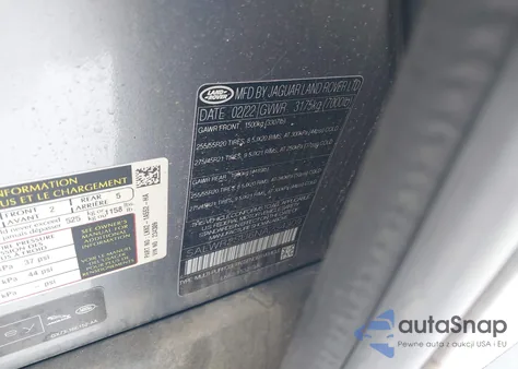 2022 Land Rover Range Rover Sport Hse Silver Edition Mhev z USA, uszkodzony, nr VIN SALWR2SU6NA234309